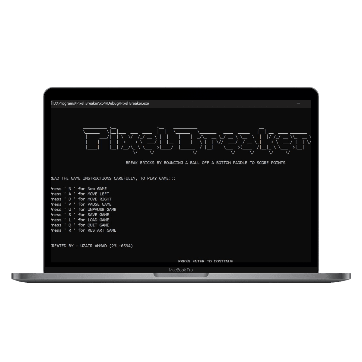 Pixel Breaker — Console Arcade Game preview
