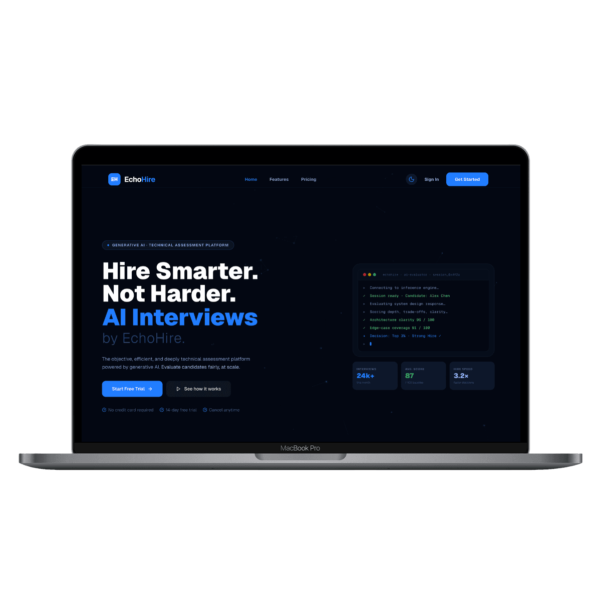 EchoHire — AI Career Prep Platform preview